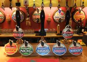 woodfordes pumps